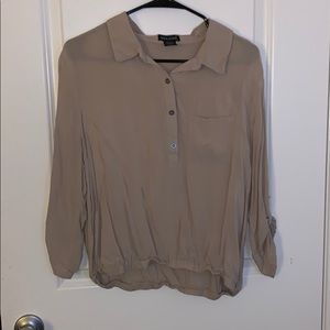 Tan blouse